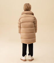 Load image into Gallery viewer, Puffed Shawl Collar Down Jacket
