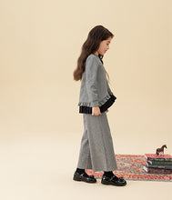 Load image into Gallery viewer, Wide-leg Houndstooth Pants
